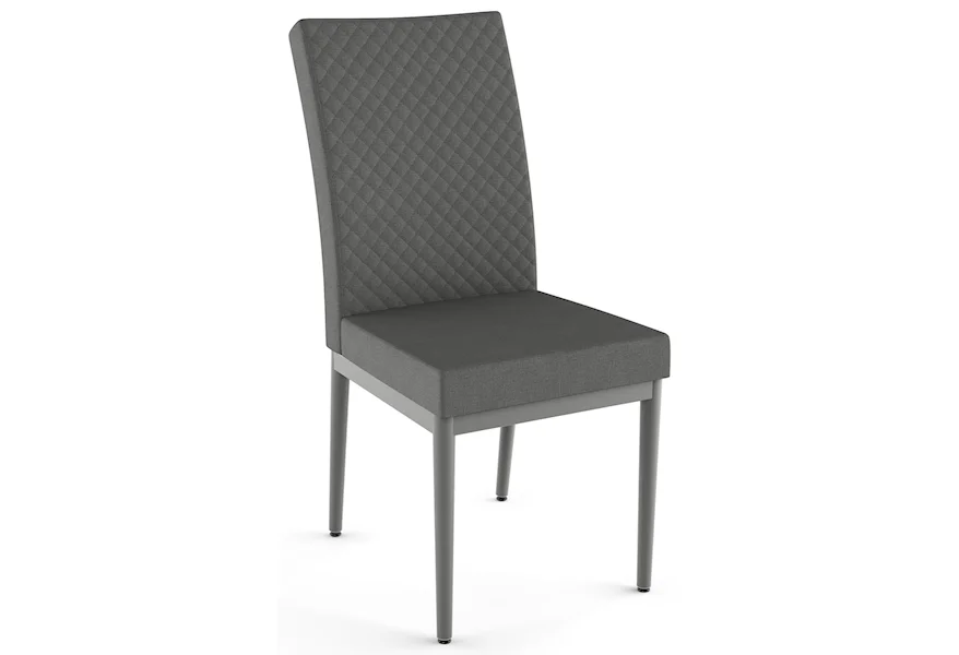 Urban Marlon Chair with Quilted Fabric by Amisco at Esprit Decor Home Furnishings